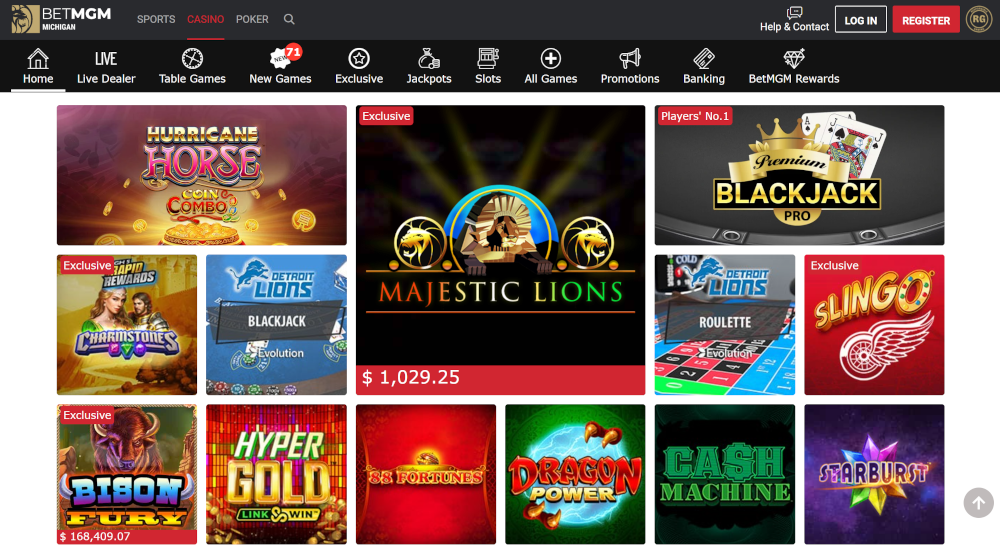 casino mi online game